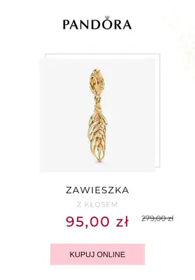 Pandora - gazetka promocyjna Do -50% SALE od wtorku 29.12 do środy 06.01 - strona 9 Pandora - gazetka promocyjna Do -50% SALE od wtorku 29.12 do środy 06.01 - strona 9