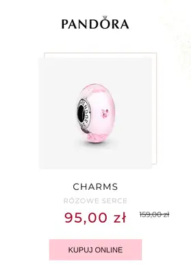 Pandora - gazetka promocyjna Do -50% SALE od wtorku 29.12 do środy 06.01 - strona 7 Pandora - gazetka promocyjna Do -50% SALE od wtorku 29.12 do środy 06.01 - strona 7