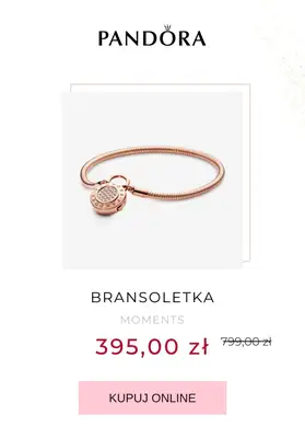 Pandora - gazetka promocyjna Do -50% SALE od wtorku 29.12 do środy 06.01 - strona 16 Pandora - gazetka promocyjna Do -50% SALE od wtorku 29.12 do środy 06.01 - strona 16