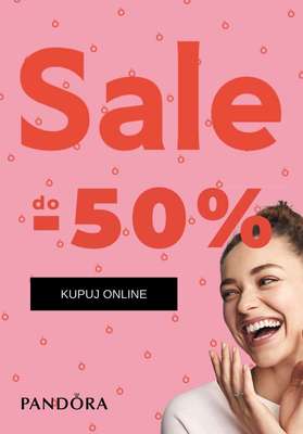 Pandora - gazetka promocyjna Do -50% SALE od wtorku 29.12 do środy 06.01