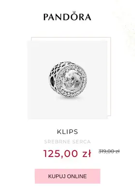 Pandora - gazetka promocyjna Do -50% SALE od wtorku 29.12 do środy 06.01 - strona 3 Pandora - gazetka promocyjna Do -50% SALE od wtorku 29.12 do środy 06.01 - strona 3