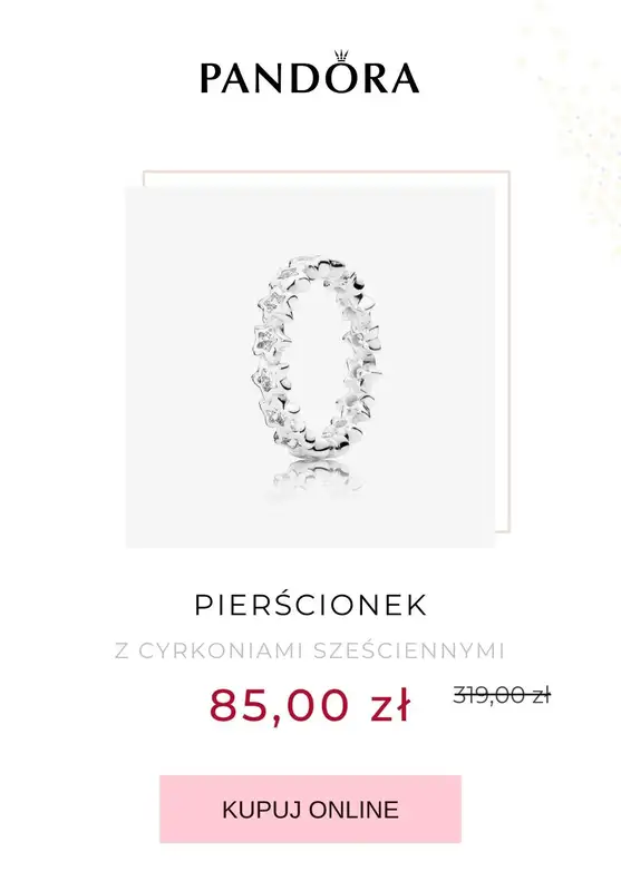Pandora - gazetka promocyjna Do -50% SALE od wtorku 29.12 do środy 06.01 - strona 10
