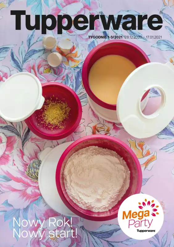 Tupperware - gazetka promocyjna Oferta miesiąca od czwartku 31.12 do niedzieli 17.01