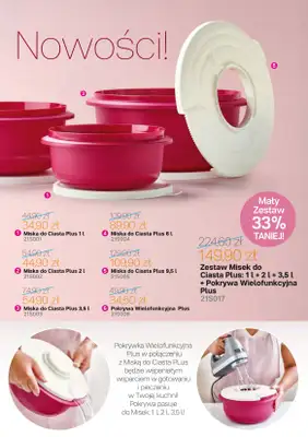 Tupperware - gazetka promocyjna Oferta miesiąca od czwartku 31.12 do niedzieli 17.01 - strona 3