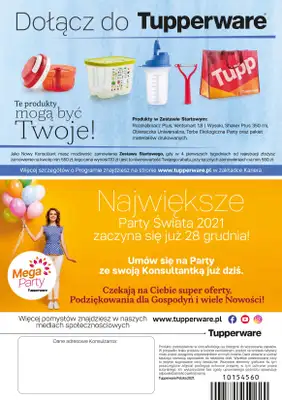 Tupperware - gazetka promocyjna Oferta miesiąca od czwartku 31.12 do niedzieli 17.01 - strona 8