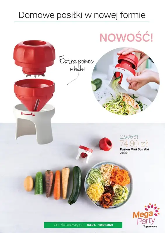 Tupperware - gazetka promocyjna Oferta specjalna od wtorku 05.01 do niedzieli 10.01 - strona 4