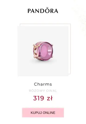 Pandora - gazetka promocyjna Od 159 zł kolekcja Pandora Colours od wtorku 12.01 do wtorku 26.01 - strona 10 Pandora - gazetka promocyjna Od 159 zł kolekcja Pandora Colours od wtorku 12.01 do wtorku 26.01 - strona 10