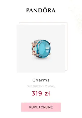 Pandora - gazetka promocyjna Od 159 zł kolekcja Pandora Colours od wtorku 12.01 do wtorku 26.01 - strona 12 Pandora - gazetka promocyjna Od 159 zł kolekcja Pandora Colours od wtorku 12.01 do wtorku 26.01 - strona 12
