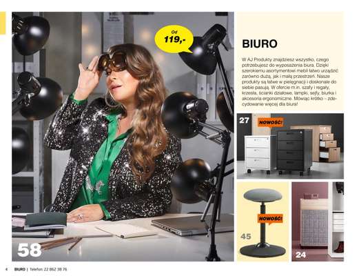 AJ Produkty - gazetka promocyjna Biuro cz. 1- Nowy katalog Zima od poniedziałku 18.01 do piątku 30.04