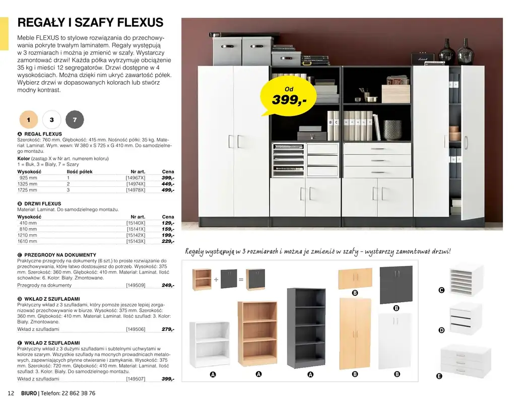 AJ Produkty - gazetka promocyjna Biuro cz. 1- Nowy katalog Zima od poniedziałku 18.01 do piątku 30.04 - strona 9