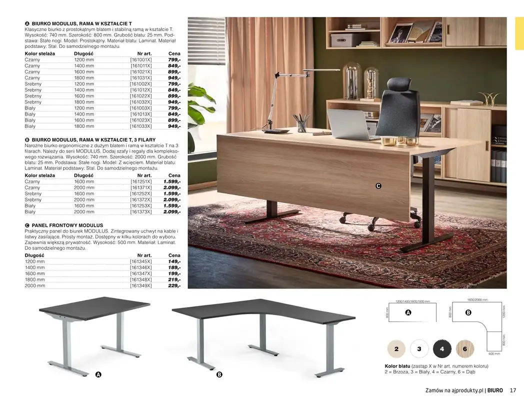 AJ Produkty - gazetka promocyjna Biuro cz. 1- Nowy katalog Zima od poniedziałku 18.01 do piątku 30.04 - strona 14