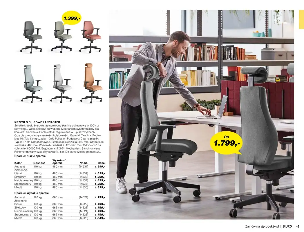 AJ Produkty - gazetka promocyjna Biuro cz. 1- Nowy katalog Zima od poniedziałku 18.01 do piątku 30.04 - strona 28