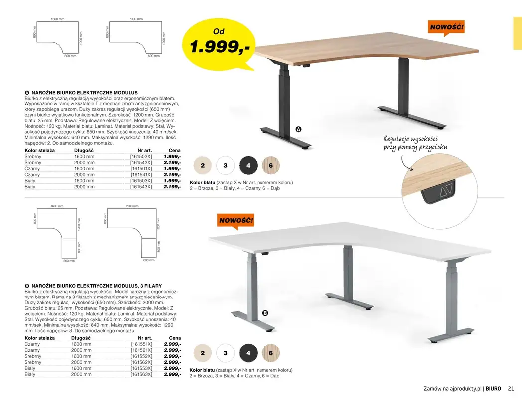 AJ Produkty - gazetka promocyjna Biuro cz. 1- Nowy katalog Zima od poniedziałku 18.01 do piątku 30.04 - strona 17