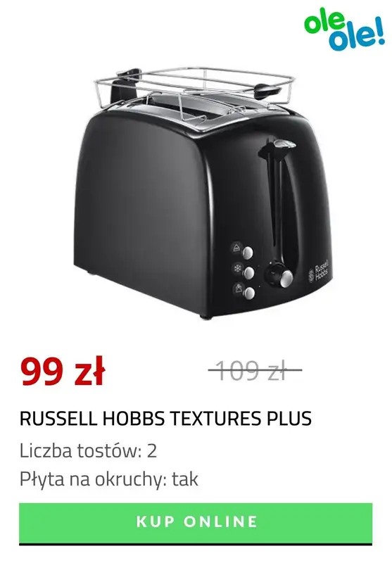 OleOle! - gazetka promocyjna Do -1000 zł na małe AGD od piątku 29.01 do środy 10.02 - strona 13