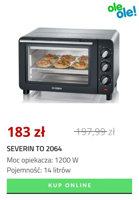 OleOle! - gazetka promocyjna Do -1000 zł na małe AGD od piątku 29.01 do środy 10.02 - strona 14