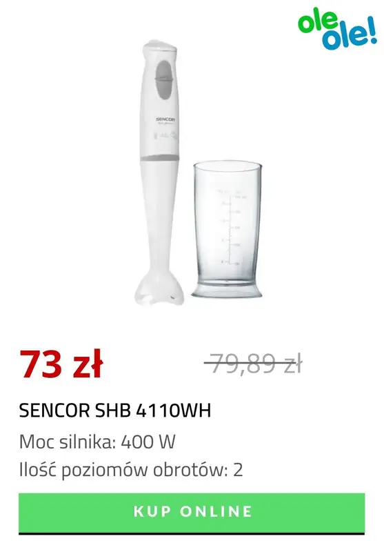 OleOle! - gazetka promocyjna Do -1000 zł na małe AGD od piątku 29.01 do środy 10.02 - strona 10
