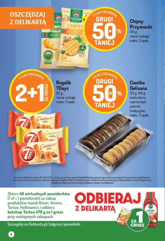 Mila-Delikatesy Centrum - gazetka promocyjna Gazetka od czwartku 04.02 do środy 10.02 - strona 4