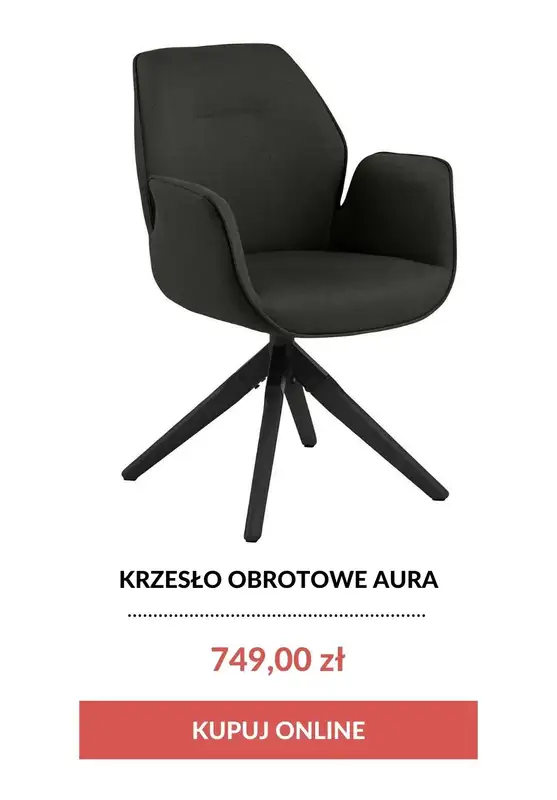 Dkwadrat - gazetka promocyjna Dodatkowe -9% na krzesła z KODEM od poniedziałku 15.02  - strona 8