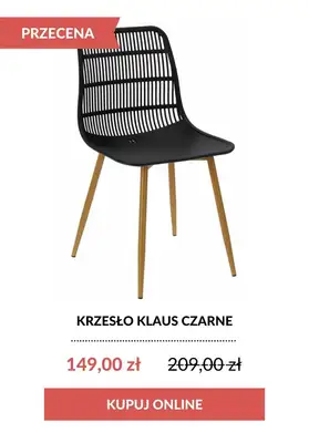 Dkwadrat - gazetka promocyjna Dodatkowe -9% na krzesła z KODEM od poniedziałku 15.02  - strona 4