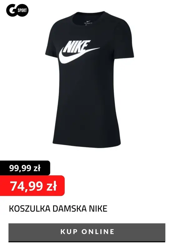 Go Sport - gazetka promocyjna Do -70% na produkty Nike od wtorku 16.02  - strona 10