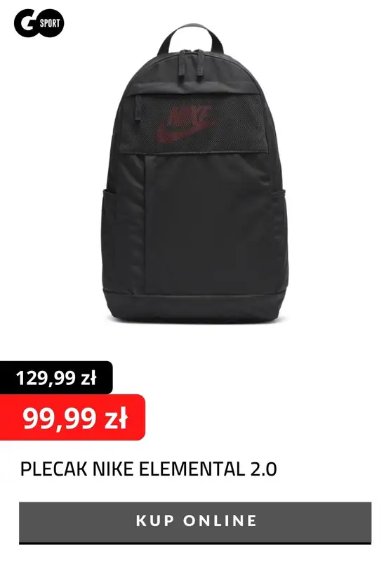 Go Sport - gazetka promocyjna Do -70% na produkty Nike od wtorku 16.02  - strona 11