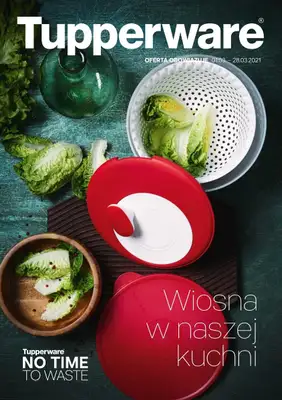 Tupperware - gazetka promocyjna Wiosna w naszej kuchni od poniedziałku 01.03 do niedzieli 28.03