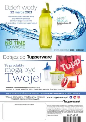 Tupperware - gazetka promocyjna Wiosna w naszej kuchni od poniedziałku 01.03 do niedzieli 28.03 - strona 8