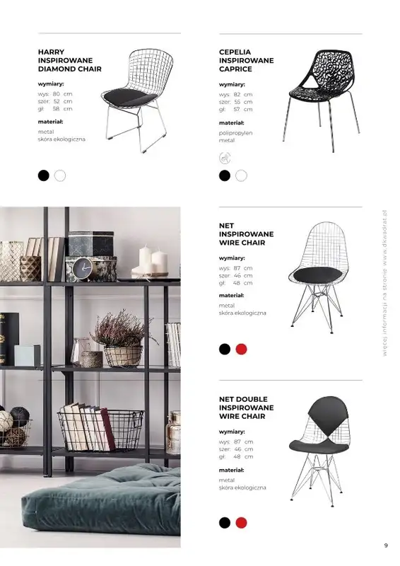 Dkwadrat - gazetka promocyjna KATALOG D2 DESIGN od piątku 12.03 do środy 30.06 - strona 9