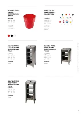 Dkwadrat - gazetka promocyjna KATALOG D2 DESIGN od piątku 12.03 do środy 30.06 - strona 47