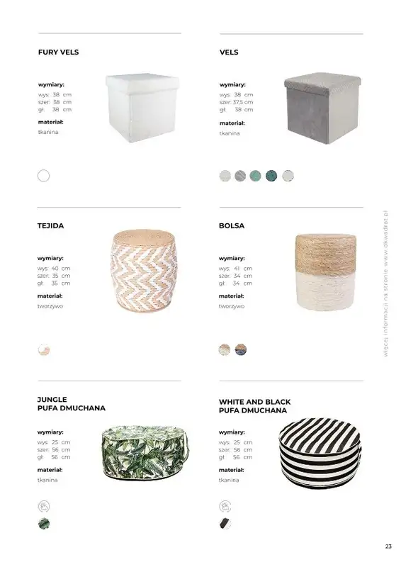 Dkwadrat - gazetka promocyjna KATALOG INTENSI od piątku 12.03 do środy 30.06 - strona 23