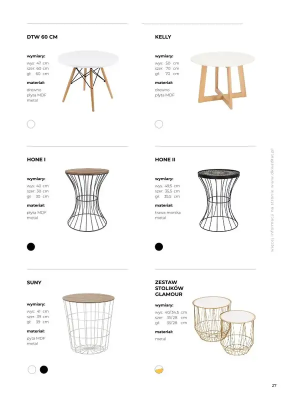 Dkwadrat - gazetka promocyjna KATALOG INTENSI od piątku 12.03 do środy 30.06 - strona 27