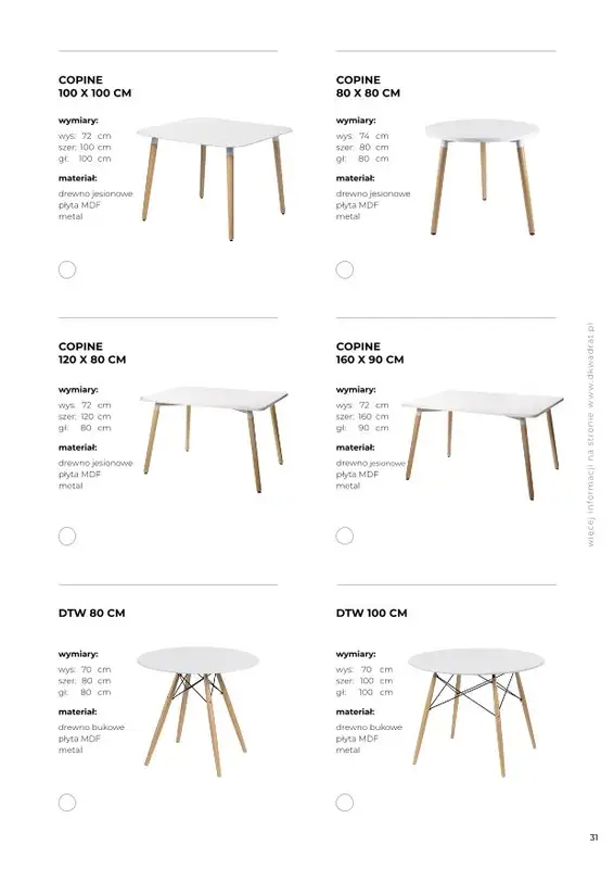Dkwadrat - gazetka promocyjna KATALOG INTENSI od piątku 12.03 do środy 30.06 - strona 31