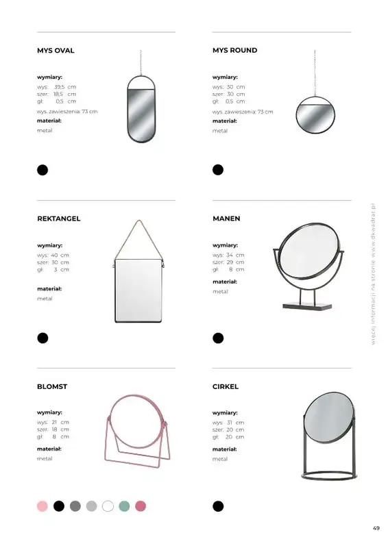 Dkwadrat - gazetka promocyjna KATALOG INTENSI od piątku 12.03 do środy 30.06 - strona 49