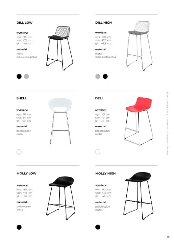 Dkwadrat - gazetka promocyjna KATALOG INTENSI od piątku 12.03 do środy 30.06 - strona 15