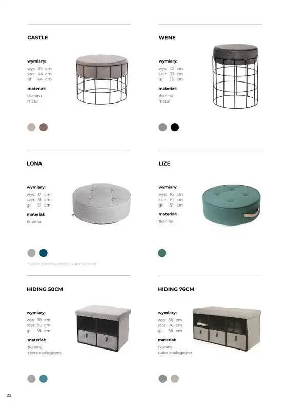 Dkwadrat - gazetka promocyjna KATALOG INTENSI od piątku 12.03 do środy 30.06 - strona 22