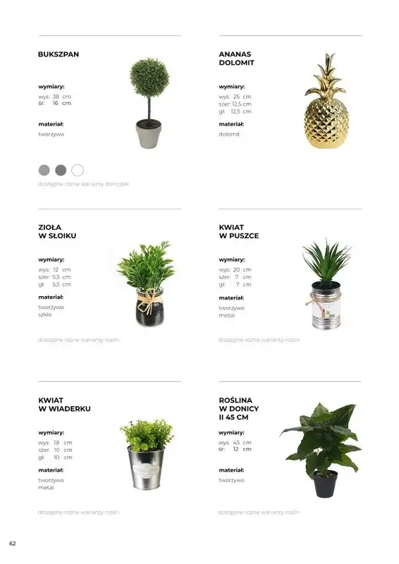 Dkwadrat - gazetka promocyjna KATALOG INTENSI od piątku 12.03 do środy 30.06 - strona 62