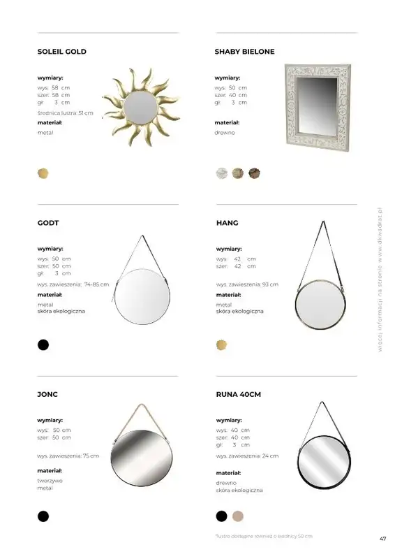 Dkwadrat - gazetka promocyjna KATALOG INTENSI od piątku 12.03 do środy 30.06 - strona 47