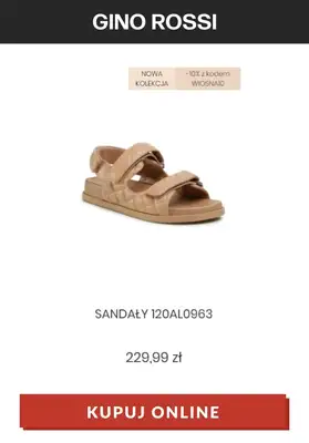 Gino Rossi - gazetka promocyjna Do -30% na wybrane modele z kodem od czwartku 18.03 do poniedziałku 22.03 - strona 16