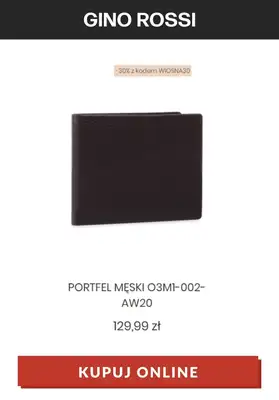 Gino Rossi - gazetka promocyjna Do -30% na wybrane modele z kodem od czwartku 18.03 do poniedziałku 22.03 - strona 10