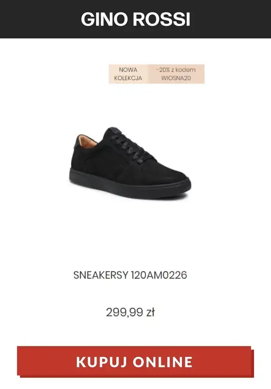 Gino Rossi - gazetka promocyjna Do -30% na wybrane modele z kodem od czwartku 18.03 do poniedziałku 22.03 - strona 13