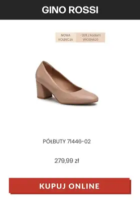 Gino Rossi - gazetka promocyjna Do -30% na wybrane modele z kodem od czwartku 18.03 do poniedziałku 22.03 - strona 11