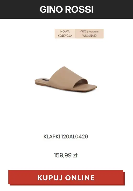 Gino Rossi - gazetka promocyjna Do -30% na wybrane modele z kodem od czwartku 18.03 do poniedziałku 22.03 - strona 17