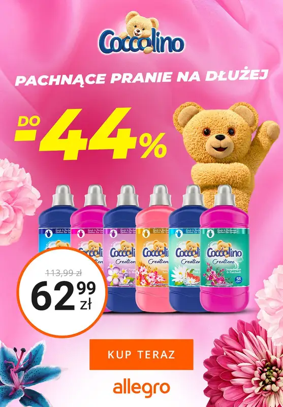 Coccolino - gazetka promocyjna Coccolino z rabatami do -45%. ZŁAP OKAZJĘ! od czwartku 18.03 do niedzieli 28.03 - strona 2