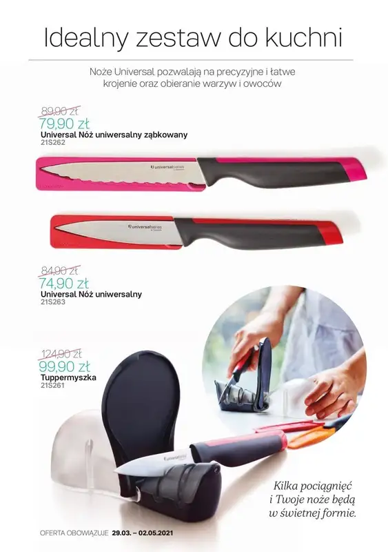 Tupperware - gazetka promocyjna Gazetka od poniedziałku 29.03 do niedzieli 02.05 - strona 6