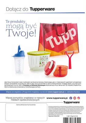 Tupperware - gazetka promocyjna Gazetka od poniedziałku 29.03 do niedzieli 02.05 - strona 8