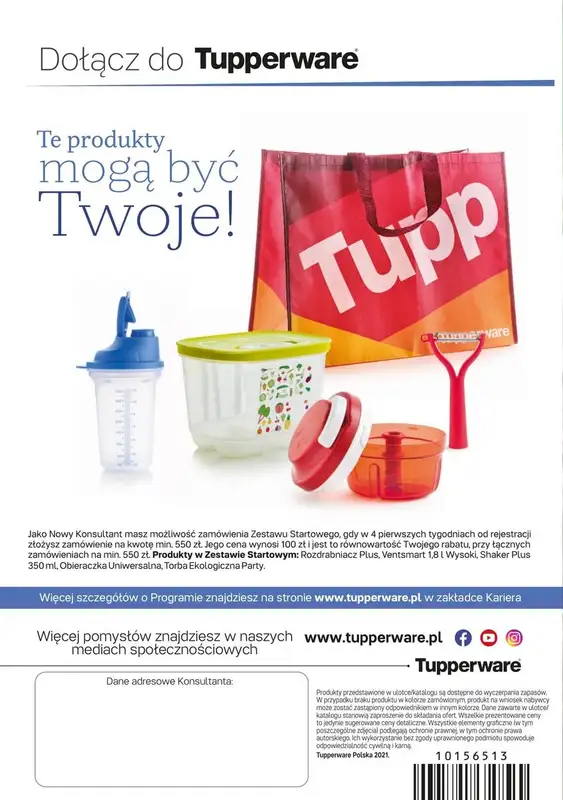 Tupperware - gazetka promocyjna Gazetka od poniedziałku 29.03 do niedzieli 02.05 - strona 8