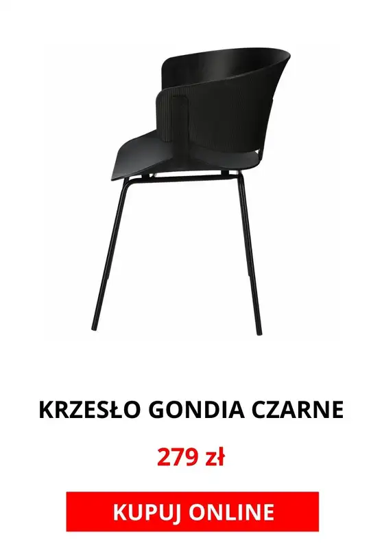 Dkwadrat - gazetka promocyjna Dodatkowe -9% na krzesła z KODEM od wtorku 30.03  - strona 2