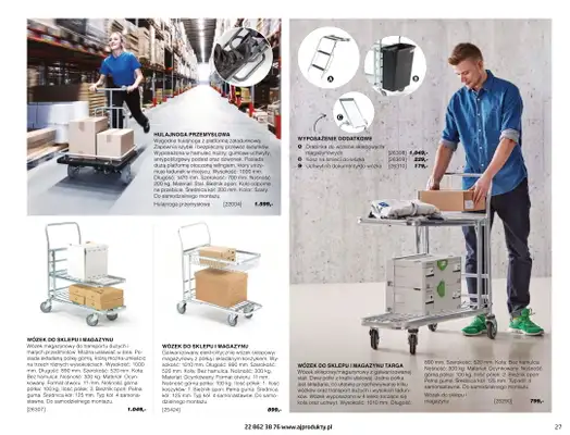 AJ Produkty - gazetka promocyjna Katalog warsztat, magazyn, przemysł od poniedziałku 10.05 do wtorku 31.08 - strona 27 AJ Produkty - gazetka promocyjna Katalog warsztat, magazyn, przemysł od poniedziałku 10.05 do wtorku 31.08 - strona 27
