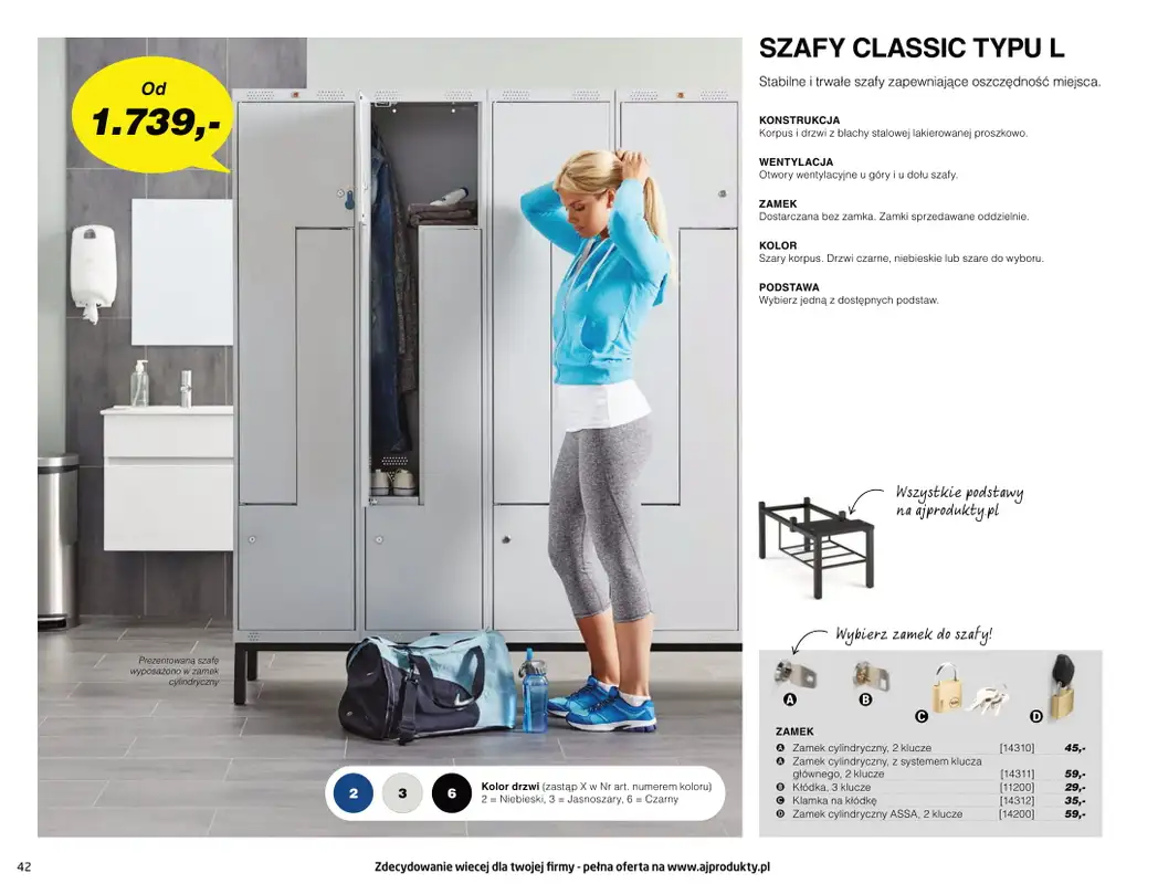 AJ Produkty - gazetka promocyjna Katalog warsztat, magazyn, przemysł od poniedziałku 10.05 do wtorku 31.08 - strona 42