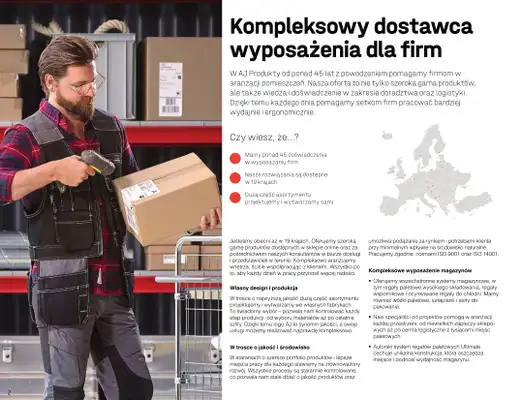 AJ Produkty - gazetka promocyjna Katalog warsztat, magazyn, przemysł od poniedziałku 10.05 do wtorku 31.08 - strona 2 AJ Produkty - gazetka promocyjna Katalog warsztat, magazyn, przemysł od poniedziałku 10.05 do wtorku 31.08 - strona 2